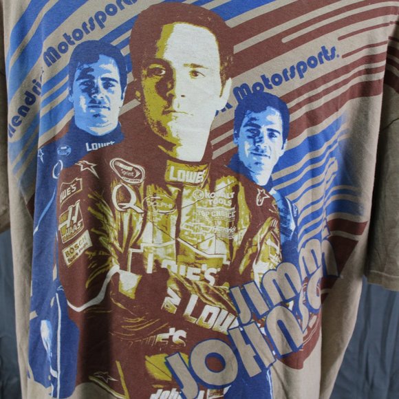 Nascar Shirt - Jimmie Johnson Big Graphic by Chase - Men's 3XL - Picture 3 of 15